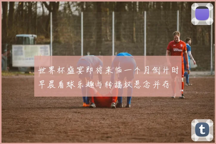 世界杯盛宴即将来临一个月倒计时早晨看球乐趣与转播权悬念并存